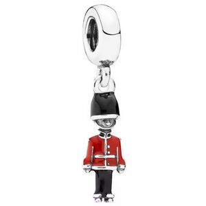 NWOT British Royal Guard Dangle Charm Sterling Silver 925